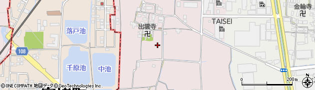 奈良県大和郡山市椎木町96周辺の地図