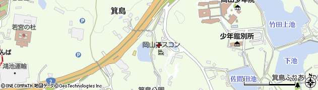 岡山県岡山市南区箕島2596周辺の地図