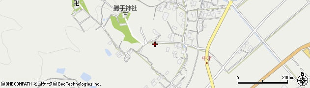 三重県名張市黒田周辺の地図