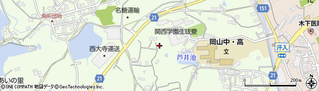 岡山県岡山市南区箕島1706周辺の地図