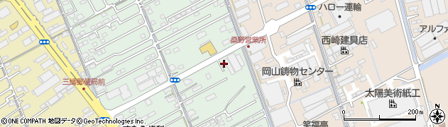 岡山県岡山市中区藤崎701周辺の地図