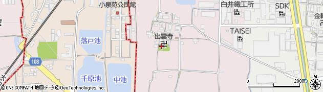奈良県大和郡山市椎木町92周辺の地図