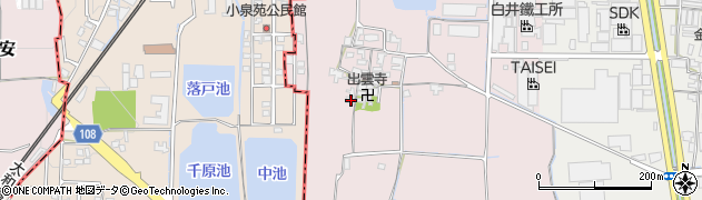 奈良県大和郡山市椎木町91周辺の地図