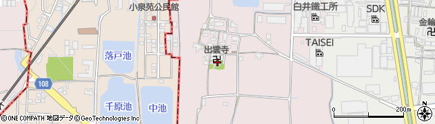 奈良県大和郡山市椎木町63周辺の地図