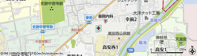 法隆寺グランドホテル周辺の地図