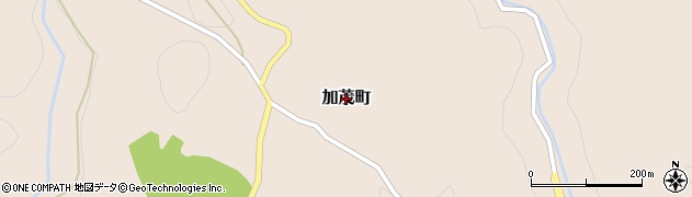 広島県福山市加茂町周辺の地図