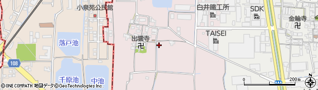 奈良県大和郡山市椎木町272周辺の地図