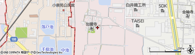 奈良県大和郡山市椎木町60周辺の地図