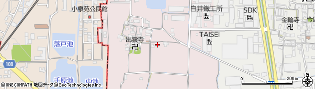 奈良県大和郡山市椎木町272-4周辺の地図