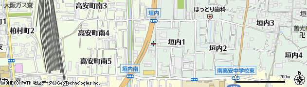 [葬儀場]I&F 八尾垣内ホール周辺の地図