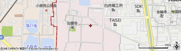 奈良県大和郡山市椎木町275-1周辺の地図