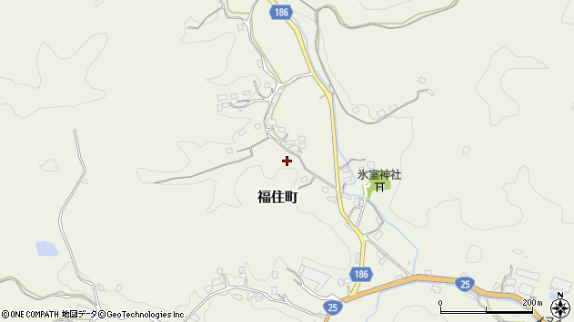 〒632-0122 奈良県天理市福住町の地図