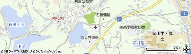 岡山県岡山市南区箕島2176周辺の地図
