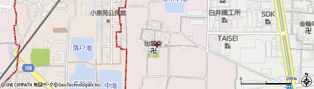 奈良県大和郡山市椎木町66周辺の地図