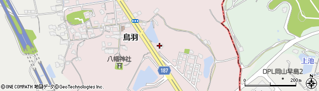 岡山県倉敷市鳥羽1186周辺の地図