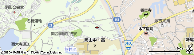 岡山県岡山市南区箕島1556周辺の地図