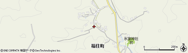奈良県天理市福住町2518周辺の地図