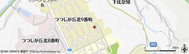 三重県名張市つつじが丘北９番町56周辺の地図
