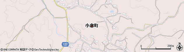 奈良県奈良市小倉町周辺の地図