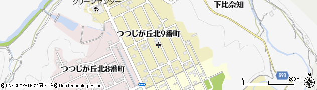 三重県名張市つつじが丘北９番町94周辺の地図