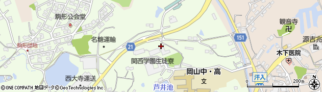 岡山県岡山市南区箕島1671周辺の地図