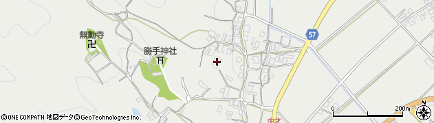 三重県名張市黒田1225周辺の地図