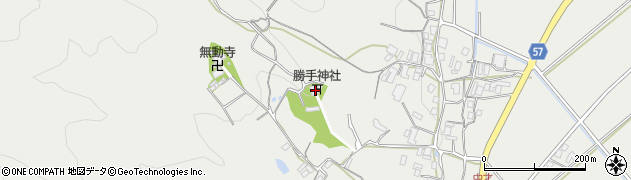 三重県名張市黒田1176周辺の地図