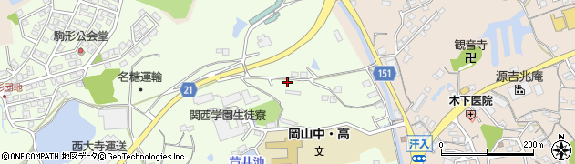 岡山県岡山市南区箕島1522周辺の地図