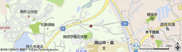 岡山県岡山市南区箕島1521周辺の地図