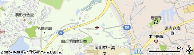 岡山県岡山市南区箕島1590周辺の地図