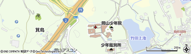 岡山県岡山市南区箕島2512周辺の地図