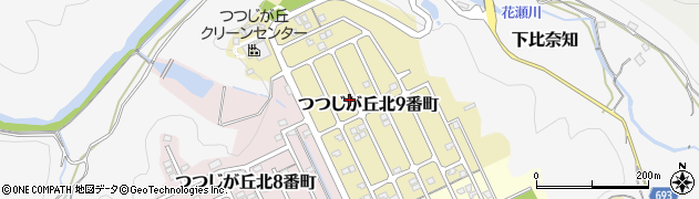 三重県名張市つつじが丘北９番町199周辺の地図