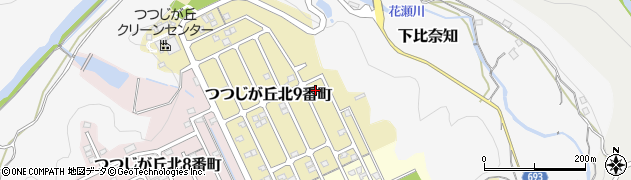 三重県名張市つつじが丘北９番町47周辺の地図