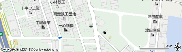 株式会社ササイ　大阪南港営業所周辺の地図