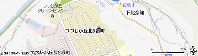 三重県名張市つつじが丘北９番町48周辺の地図