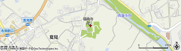 福典寺周辺の地図