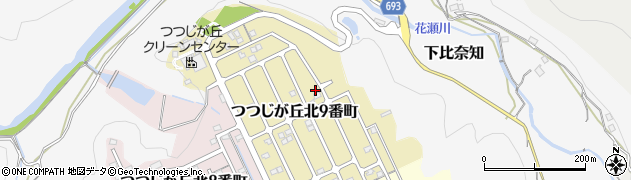 三重県名張市つつじが丘北９番町159周辺の地図