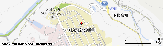 三重県名張市つつじが丘北９番町148周辺の地図