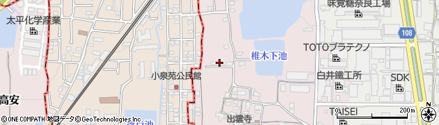 富松塗装店周辺の地図