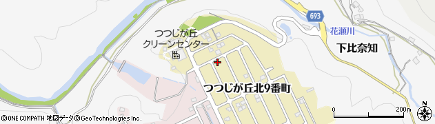 三重県名張市つつじが丘北９番町191周辺の地図