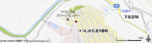 三重県名張市つつじが丘北９番町233周辺の地図