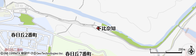 三重県名張市下比奈知941周辺の地図
