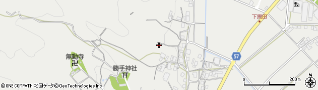 三重県名張市黒田1833周辺の地図