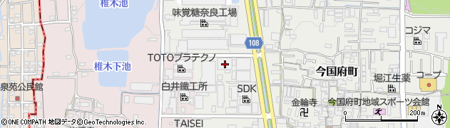 玉村運輸株式会社　奈良支店周辺の地図