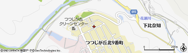 三重県名張市つつじが丘北９番町227周辺の地図