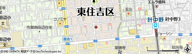 パステルファーマシー　処方せん受付　駒川店周辺の地図