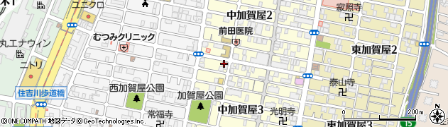 まちの自転車店リコ　中加賀屋店周辺の地図