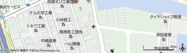 株式会社日本アクア　大阪営業所周辺の地図