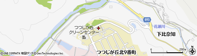 三重県名張市つつじが丘北９番町258周辺の地図