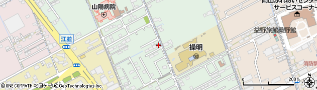 岡山県岡山市中区藤崎521周辺の地図